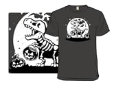 Spooky T-Rex Skeleton