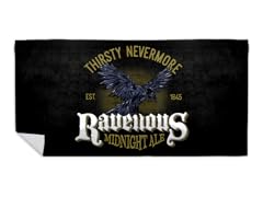Ravenous Midnight Ale Beach Towel