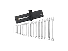 Gearwrench 81917 18 Pc 12pt. Wrench Set, Long Pattern, SAE