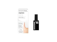 Sensationail Express Gel One Step Nail Polish, Clam Shell, White