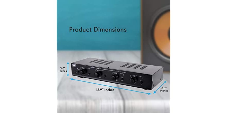 Pyle 4 Channel Speaker Selector