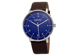 August Steiner Leather Watch
