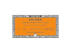 Arches 20-Sheet Watercolour Pad 15x30cm 300g