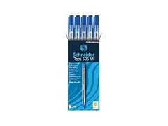 Schneider Tops 505 M (Medium) Ballpoint Pen, Blue
