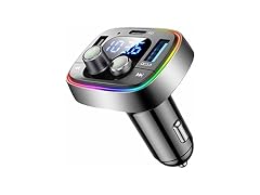 LIHAN Bluetooth Car Adapter 5.4, FM Transmitter