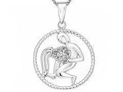Aquarius Zodiac Pendant