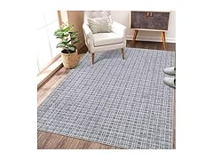 WESTLOOM Modern Checkered Indoor Area Rug 5x7