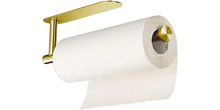 Paper Towel Holder (Gold)
