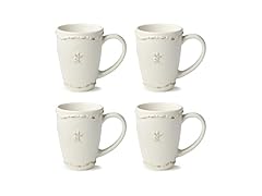 Heritage Beads Stoneware Mug Set of 4 