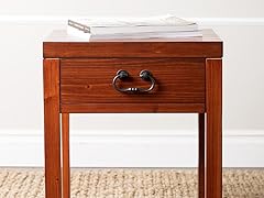Lockwood Antiqued 1 Drawer End Table (Pick One)
