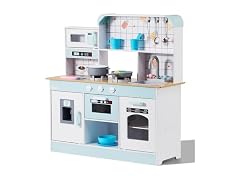 Play Kitchen for Kids, Wooden Toy Kitchen Set