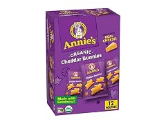 (12 Ct) Annie's Organic Cheddar Bunnies Baked