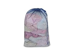 Smart Design Mesh Laundry Bag Blue