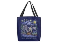 I Live in a Van Gogh Large Tote Bag