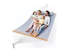 Everyfun Double Hammock with Spreader Bar