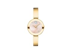 Movado Women's BOLD Crystal Accent and Pale Watch