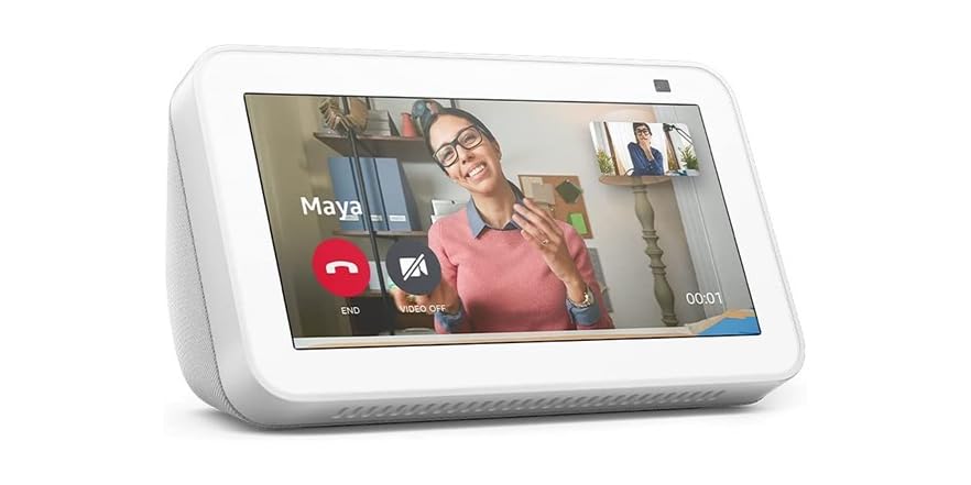 (NEW) Echo Show 5 (2nd Gen, 2021) Smart display with Alexa