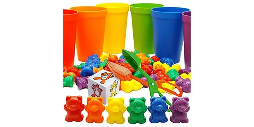 Skoolzy Rainbow Counting Bears STEM - Vimarsana News
