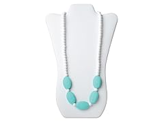 Nixi Sasso Necklace Turquoise/White