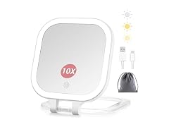 Travel Makeup Mirror with Lights