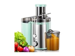 Qcen 800W Centrifugal Juicer Aqua