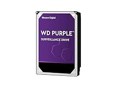 Western Digital 8TB WD Purple Surveillance Internal Hard Drive HDD - SATA 6 Gb/s, 256 MB Cache, 3.5" - WD82PURZ (Open Box)