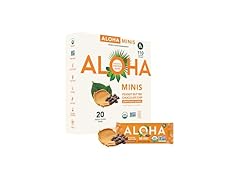 20CT ALOHA Organic Plant Based Protein Bar MINIS