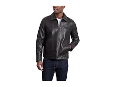Tommy Hilfiger Men (S) Classic Faux Leather Jacket