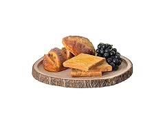 Natural Wooden Bark Round Slice 16 inch Tray