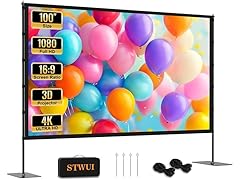 Projector Screen with Stand | 100in