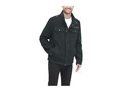 Levi's Men's (2XL) Men's Washed Cotton Two P Black
