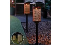 hakol BH-542-6 PACK 6 Pack Solar Stylish Lights Black