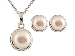 Large White Pearl Set