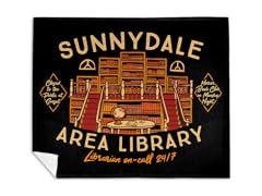 Sunnydale Library Mink Fleece Blanket