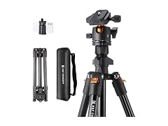  K&F Concept 64 inch/163cm Camera Tripod,