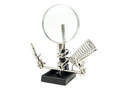 Helping Hand 3.5" Magnifier w Soldering Station
