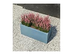 LeisureMod BP9 Bloom Planter Aged Concrete Planter