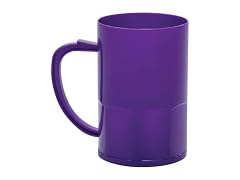 Fun Express 14 oz. Purple Reusable Plastic Mugs - 12 Piece