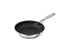 Kuhn Rikon Induction Frying Pan, 8 inch/20 cm, Silver