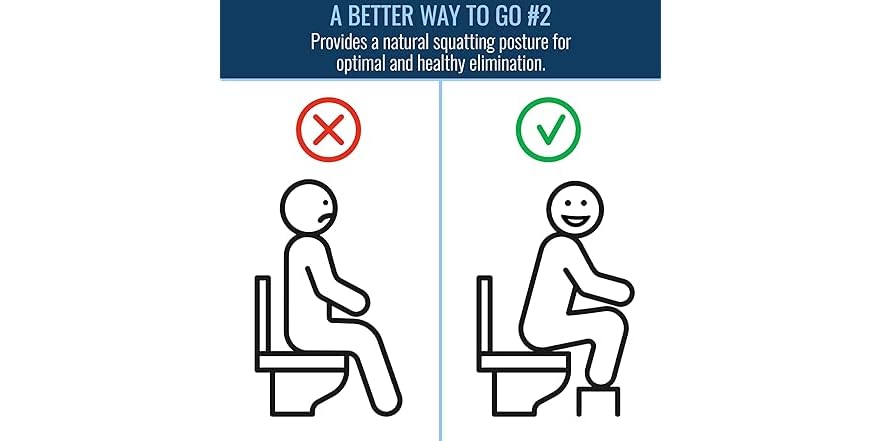 Proper Defecating Form DMI Toilet Squatting Posture Stool