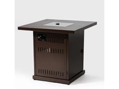 Brown 28" Propane Fire Table 40,000 BTU