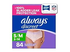Always Discreet Small Adult Diapers for