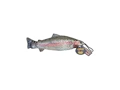 Steel Dog Denim Rainbow Trout Squeaker Dog Pull