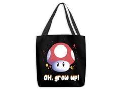 Oh, Grow Up! Large Tote Bag