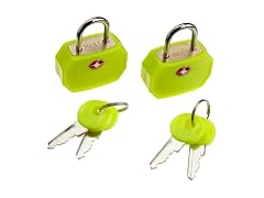 Lewis N. Clark Travel Sentry TSA Lock + Mini Padlock