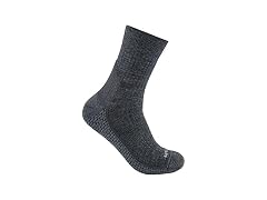 Carhartt Men (M) Force Grid Sock Carbon Heather