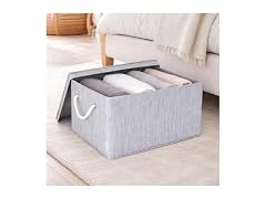 Suptinwear Collapsible Fabric Storage Bins Organizer Pack of 2