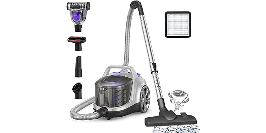 Aspiron Canister Bagless Vacuum Cleaner