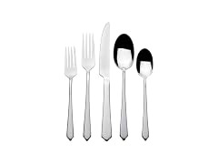 Towle Living Zia 18.0 Forged 20 Piece Stainless Steel Flatware Set
