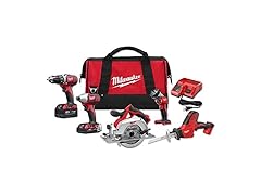 Milwaukee 2695-25CX M18 Cordless 5-Tool Combo Kit